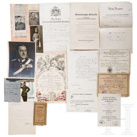Generalmajor der Ordnungspolizei und Träger des Blutordens Karl Schweinle - Dokumentennachlass - photo 1