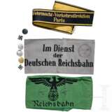 Drei Ärmelbänder/-streifen der Deutschen Reichsbahn - photo 1