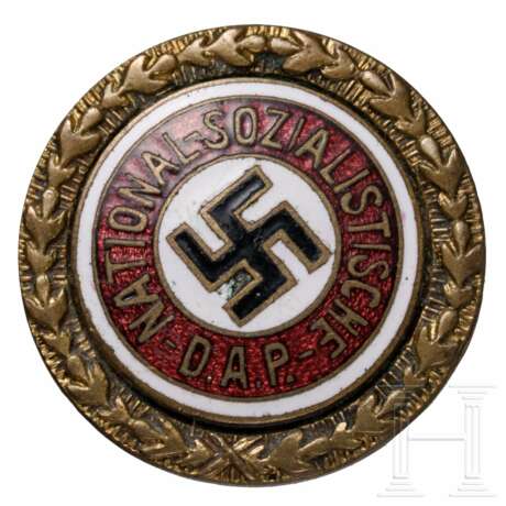 Schirmmütze für einen Ortsgruppenleiter mit Parteiabzeichen in Gold (50718), Hersteller Fuess - photo 6