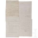NSDAP-Ortsgruppe Fürth - seltene Dokumente über ihre Gründung vom 18. September bis 5. November 1923 mit früher Unterschrift von Albert Forster - photo 2