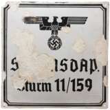 Haustafel "SA der NSDAP Sturm 11/159" - фото 1