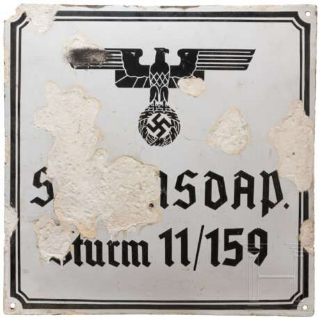 Haustafel "SA der NSDAP Sturm 11/159" - фото 1