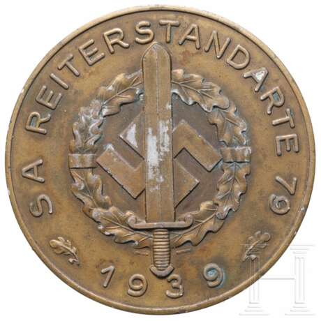 Plakette "SA Reiterstandarte 79 - 1939" - photo 1