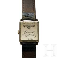 Ehrenpreis des Deutschlandfluges 1935 in Form einer Armbanduhr
