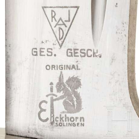 RAD-Hauer M 34 für Mannschaften/Unterführer, mit Ledergehänge, Hersteller Eickhorn - photo 3