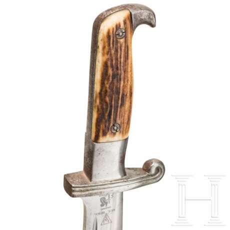 RAD-Hauer M 34 für Mannschaften/Unterführer, mit Ledergehänge, Hersteller Eickhorn - photo 4