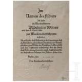 Konstantin Hierl - eigenhändige Unterschrift auf einer Bestallung - photo 1