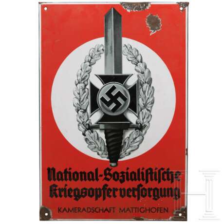 Haustafel der NS-Kriegsopferversorgung (NSKOV) - Foto 1