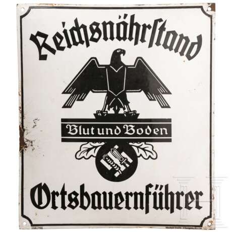 Haustafel "Reichsnährstand Ortsbauerführer" - photo 1