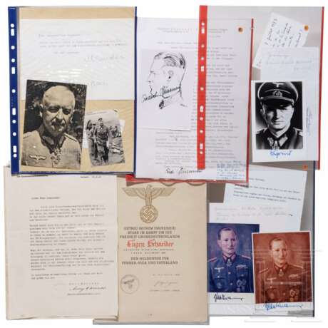 Kleines Konvolut Autographen und Bücher - photo 2