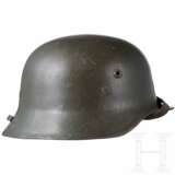 Stahlhelm M 38, Ungarn, mit finnischer Lackierung - photo 3