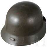 Stahlhelm M 38, Ungarn, mit finnischer Lackierung - photo 5