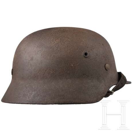 Wehrmacht-Stahlhelm M40, verwendet von den finnischen Streitkräften ("Kevyt Osasto") - photo 2