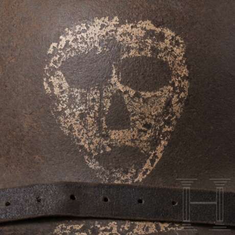 Wehrmacht-Stahlhelm M40, verwendet von den finnischen Streitkräften ("Kevyt Osasto") - photo 4