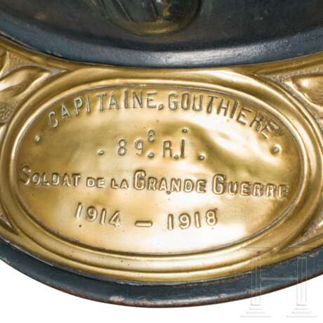 Stahlhelm "Adrian" M 15 für einen Veteranen "Soldat de la Grande Guerre", Frankreich - photo 5