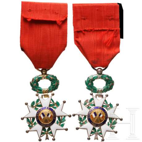 Zwei Kreuze des Ordens der Ehrenlegion, 3. Republik - photo 2