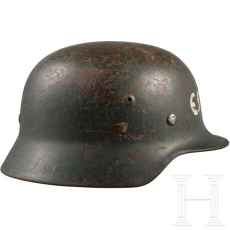 Stahlhelm M 35, deutsch, beim griechischen Widerstand/Armee weiterverwendet - photo 2