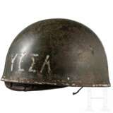 Helm für Kradfahrer, Großbritannien, verwendet bei der griechischen Militärpolizei(?) - photo 1