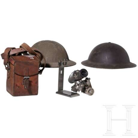 Zwei "Brodie"-Stahlhelme, Großbritannien - photo 1