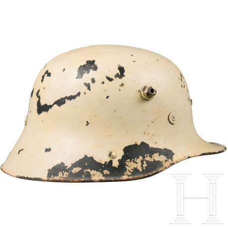 Helm M 27 "Vickers", weiterverwendet beim Zivilschutz - photo 3