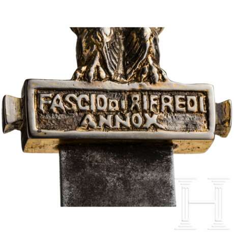 Geschenkdolch des Fascio di Rifredi (Firenze) zum zehnjährigen Bestehen des MVSN 1933 (Decennale della MVSN) - Foto 6