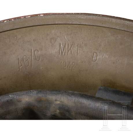 Stahlhelm Mk 1, datiert 1942 - Foto 5