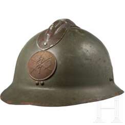 Stahlhelm M 26 für die Nachrichtentruppe