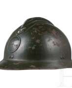 Mexique. Stahlhelm Adrian M26, verwendet von der mexikanischen Kavallerie