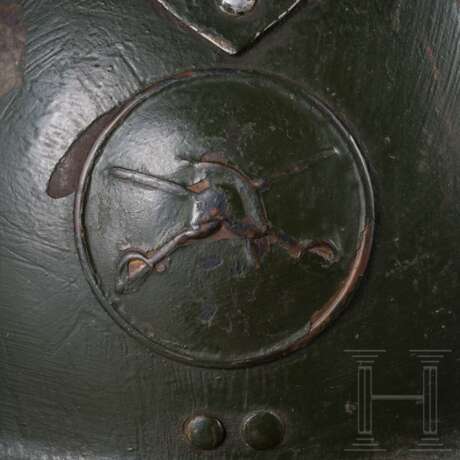 Stahlhelm Adrian M26, verwendet von der mexikanischen Kavallerie - фото 5