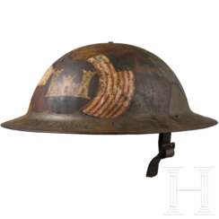 Stahlhelm M 17 "Brodie" eines Veteranen des 34. Engineer Battalion