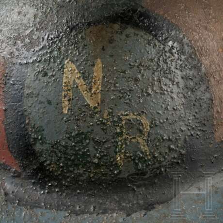 Stahlhelm M 17 "Brodie" eines Veteranen - photo 5