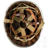 Helm M-1 mit Truppenbemalung (Besatzungspolizei?) - Foto 2
