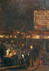 Franz Skarbina ''Abendscene in Paris''