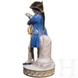 "Knabe als Offizier" (Soldat), Michel Victor Acier, 1775 (Entwurf), Meissen, 1860 - 1924 (Ausführung) - photo 2