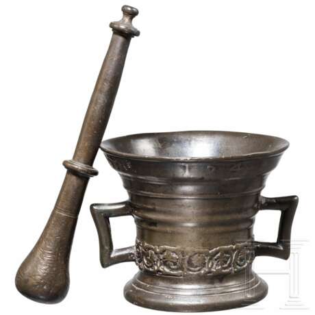 Renaissance-Bronzemörser, Nimwegen, datiert 1549 - photo 1