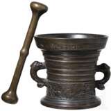 Renaissance-Bronzemörser, Niederlande, datiert 1573 - photo 1
