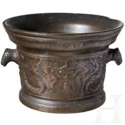 Renaissance-Bronzemörser, Italien, 16. Jhdt.