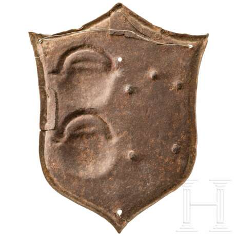 Eisernes Zunftschild einer Schlossergilde, Frankreich, Anfang 16. Jhdt. - photo 2