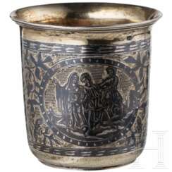 Großer Niello-Becher, Russland, Moskau, 1833
