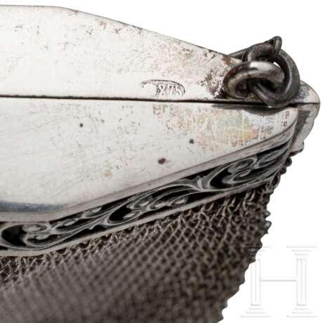 Drei silberne Theatertaschen (Geldbörsen), Russland, 1908 - 1917 (zwei) bzw. Lettland, um 1920 (eine) - photo 5