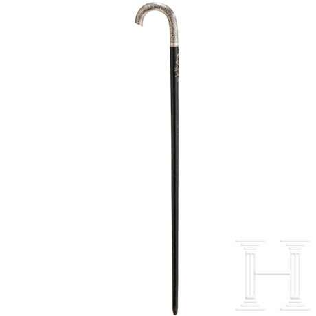 Spazierstock mit Silber- und Niellogriff, Russland, Kiew, 1908-17 - Foto 2