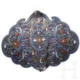 Cloisonne-Email-Gürtelschließe, Russland, Moskau, Semen Kazkow, 1908 - 1917 - photo 1