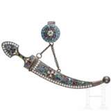 Miniatur-Kindjal aus Cloisonné-Email, Russland, St. Petersburg, 1908 - 1917 - photo 1