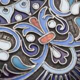 Cloisonné-Email-Zigarettenetui, Russland, Moskau, Gustav Klingert, 1891 - 1896 - фото 4