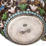 Cloisonné-Email-Sahnegießer, Russland, Moskau, 1888 - photo 4