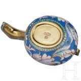 Kleiner Cloisonné-Emaille-Kowsch, Russland, neuzeitlich - photo 3