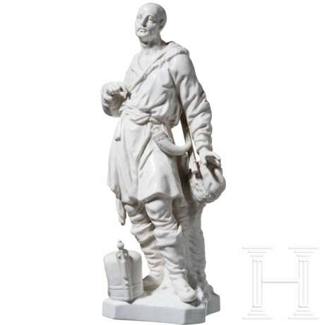 "Kosacke" - KPM-Porzellanfigur nach dem Tafelaufsatz 1772, Geschenk Friedrichs des Großen an Katharina die Große - photo 1