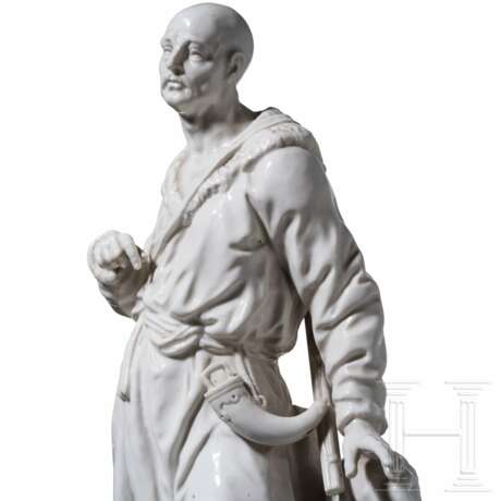"Kosacke" - KPM-Porzellanfigur nach dem Tafelaufsatz 1772, Geschenk Friedrichs des Großen an Katharina die Große - photo 4