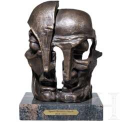 Bronze "Doppel Gesicht", Ernst Iossifowitsch Neiswestny (1925 in Swerdlowsk/Jekaterinburg - 2016 in New York)