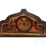 Großes Ikonen-Triptychon mit der Gottesmutter des Zeichens, Russland, um 1700 - photo 4